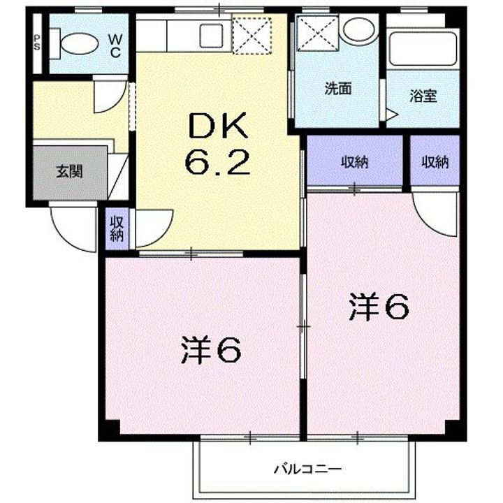 岡山県岡山市北区辛川市場 備前一宮駅 2DK アパート 賃貸物件詳細