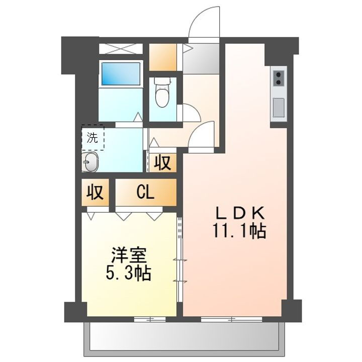 岡山県岡山市南区新保 備前西市駅 1LDK アパート 賃貸物件詳細