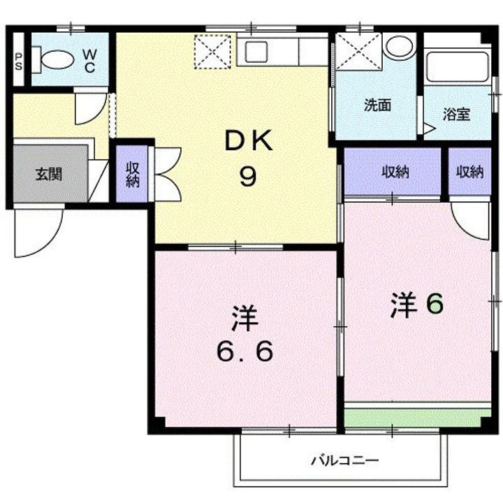 岡山県岡山市北区辛川市場 備前一宮駅 2DK アパート 賃貸物件詳細