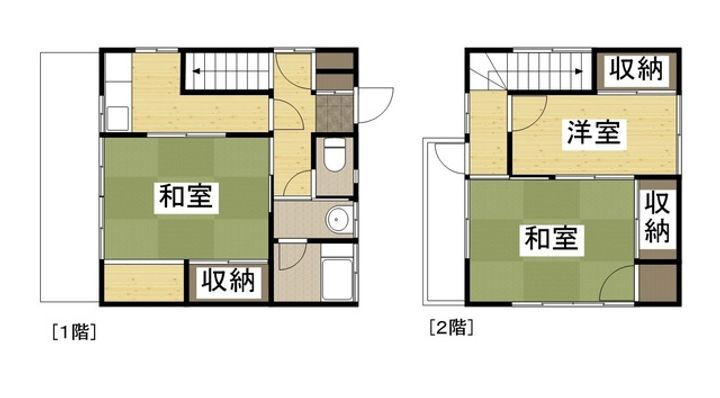 法界院（佐藤様）戸建１ 3K 賃貸物件詳細