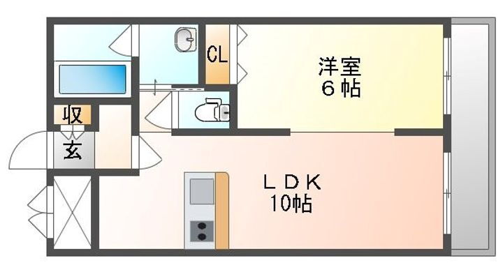 岡山県岡山市中区さい東町２丁目 高島駅 1LDK マンション 賃貸物件詳細