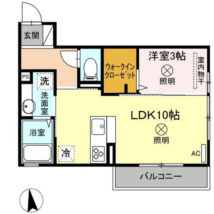 エマーブル・Ｍ’ｓ 3階 1LDK 賃貸物件詳細