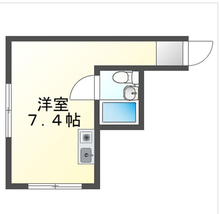 岡山県岡山市中区門田屋敷２丁目 東山岡電ミュージアム駅 1K マンション 賃貸物件詳細