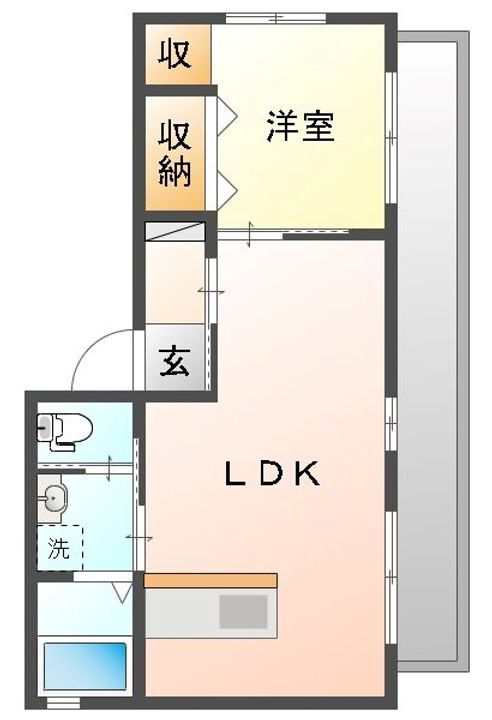 入江ビル 3階 1LDK 賃貸物件詳細