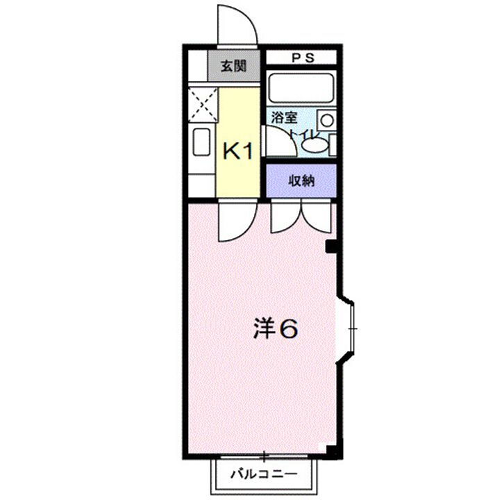 岡山県岡山市北区宿本町 備前原駅 1K アパート 賃貸物件詳細