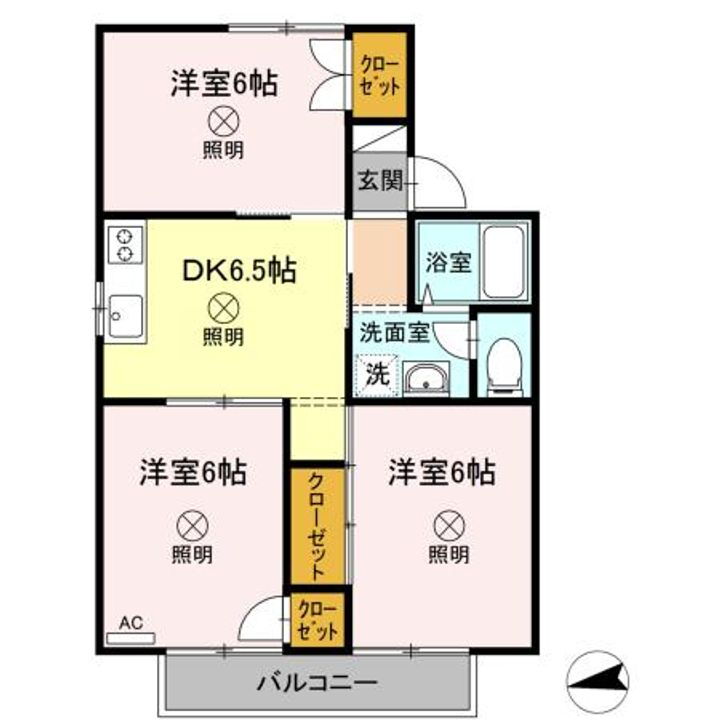 岡山県岡山市中区高島新屋敷 高島駅 3DK アパート 賃貸物件詳細