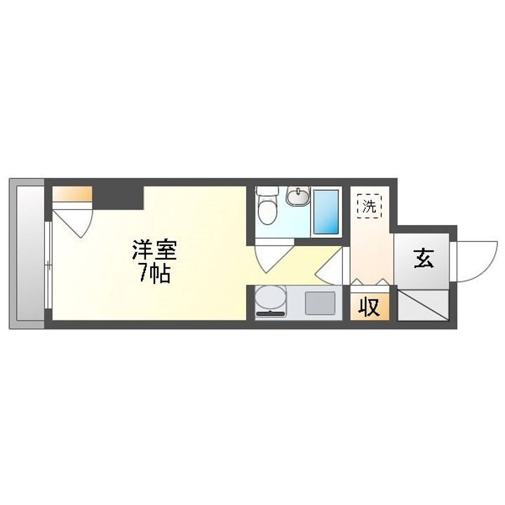岡山県岡山市北区清輝本町 清輝橋駅 ワンルーム マンション 賃貸物件詳細