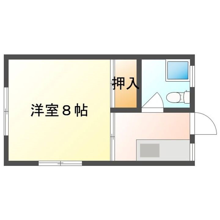 岡山県岡山市北区南方３丁目 法界院駅 1K アパート 賃貸物件詳細