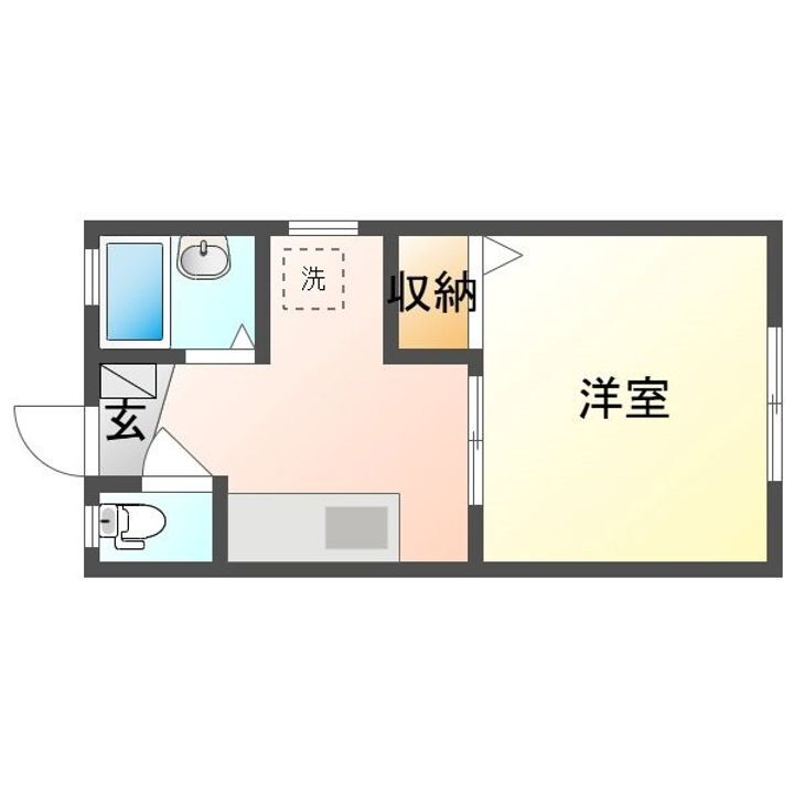 リトルノ赤坂台 2階 1DK 賃貸物件詳細