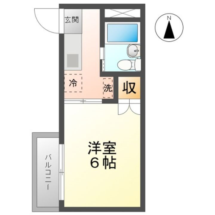 クレアンジュＩＳＩＭＡ 3階 1K 賃貸物件詳細