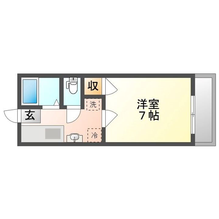 岡山県岡山市北区宿 備前原駅 1K アパート 賃貸物件詳細