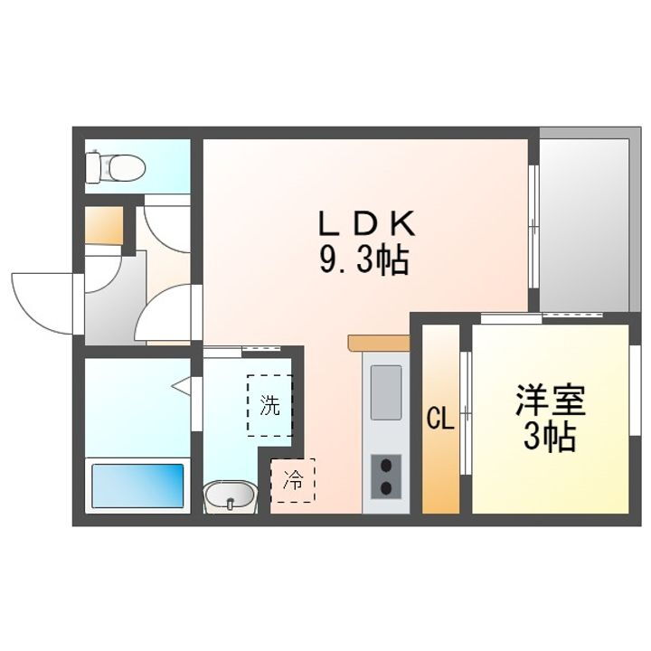 ＲＥＧＡＬＥＳＴ　ＨＥＡＲＴＳ 2階 1LDK 賃貸物件詳細