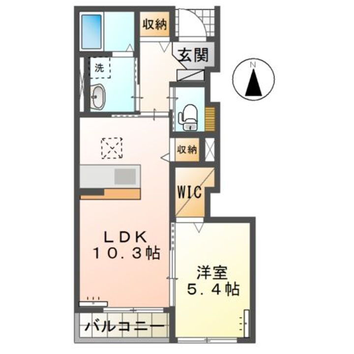 レガーロ 1階 1LDK 賃貸物件詳細