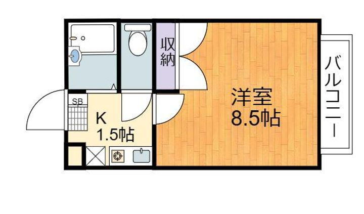 岡山県岡山市東区大多羅町 大多羅駅 1K アパート 賃貸物件詳細