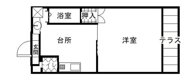 岡山県岡山市中区中井１丁目 高島駅 1K マンション 賃貸物件詳細