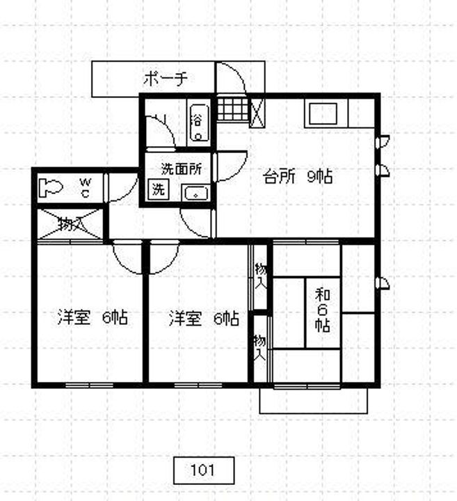 岡山県岡山市中区清水２丁目 高島駅 3LDK アパート 賃貸物件詳細