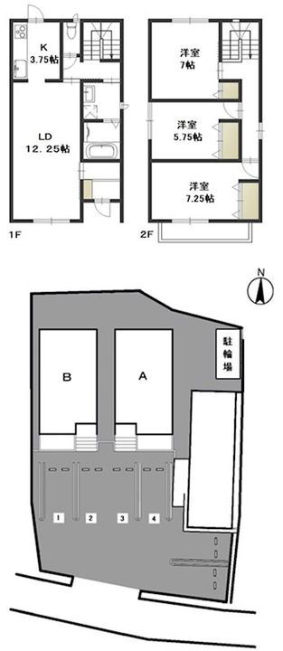 ＫＴ津島西坂（Ｂ） 3LDK 賃貸物件詳細
