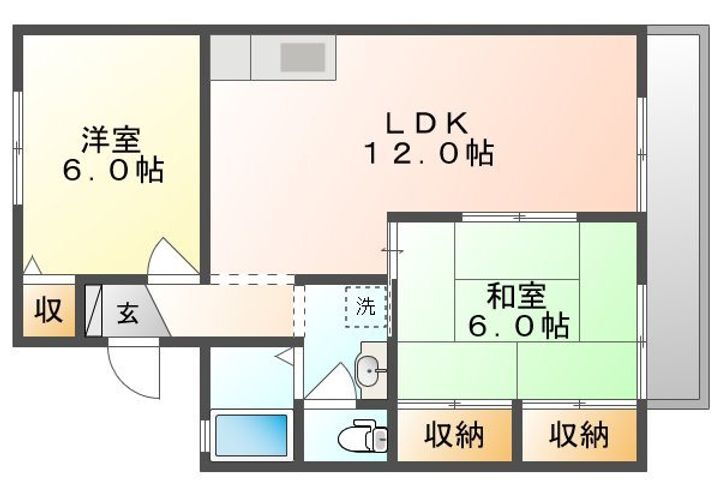 グランジュール津島　Ａ 2階 2LDK 賃貸物件詳細