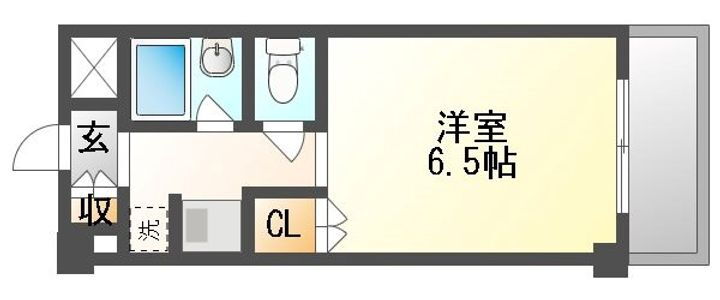岡山県岡山市北区西之町 大元駅 1K マンション 賃貸物件詳細