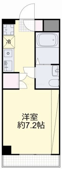 岡山県岡山市北区今２丁目 北長瀬駅 1K マンション 賃貸物件詳細