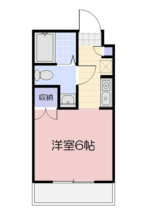 岡山県岡山市北区北方２丁目 法界院駅 1K マンション 賃貸物件詳細
