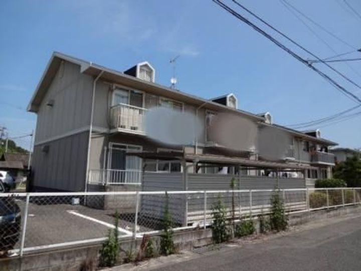 雨あがりの虹　Ａ棟