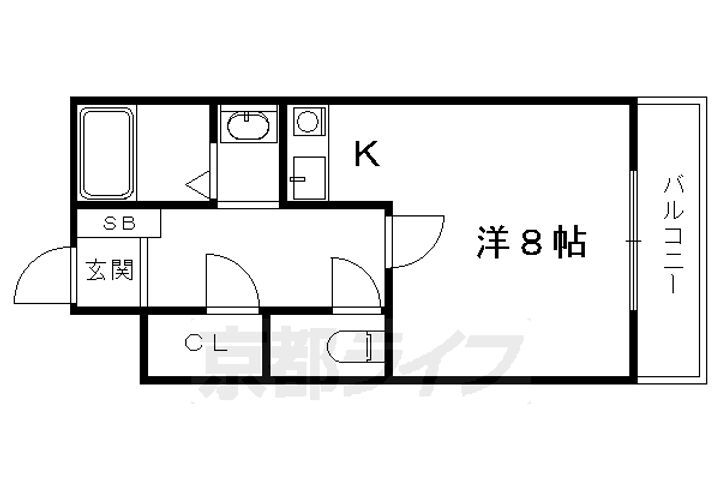 京都府京都市東山区泉涌寺東林町 東福寺駅 ワンルーム マンション 賃貸物件詳細