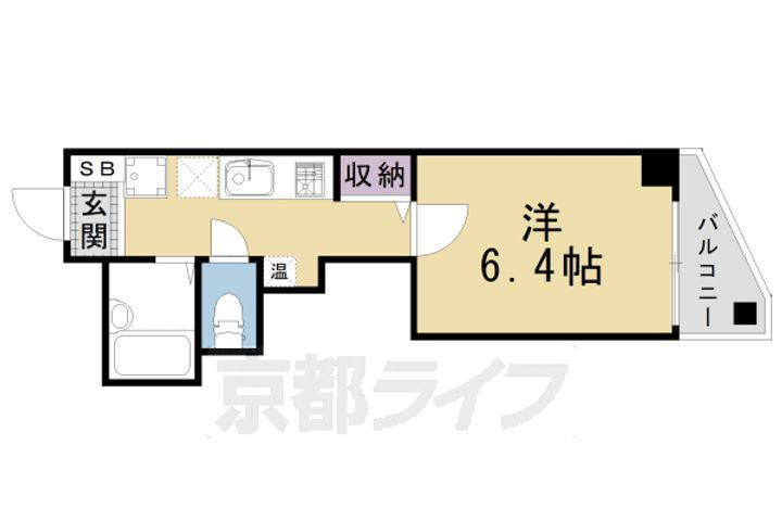 京都府京都市南区唐橋川久保町 西大路駅 1K マンション 賃貸物件詳細