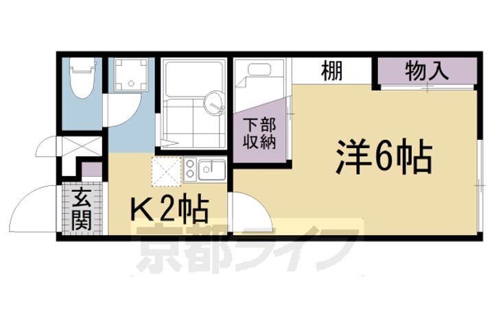 滋賀県大津市瀬田２丁目 賃貸アパート