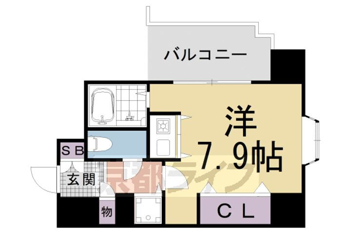 京都府京都市中京区壬生相合町 大宮駅 1K マンション 賃貸物件詳細
