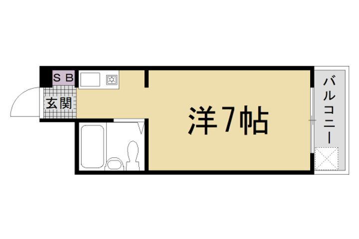 京都府京都市右京区梅津上田町 太秦天神川駅 1K マンション 賃貸物件詳細