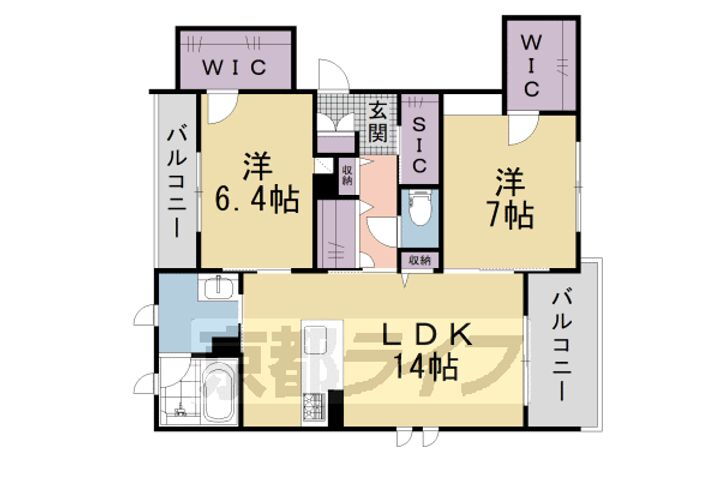 京都府木津川市相楽城西 山田川駅 2LDK アパート 賃貸物件詳細
