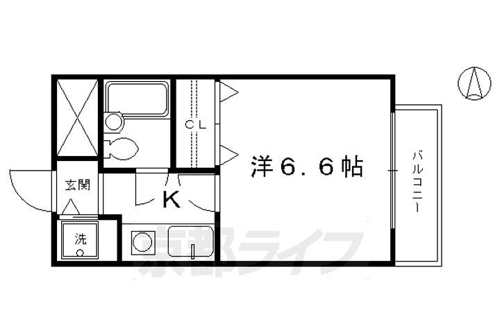 京都府京都市下京区朱雀分木町 丹波口駅 1K マンション 賃貸物件詳細