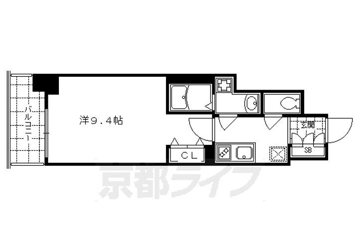 京都府京都市中京区柳水町 烏丸御池駅 1K マンション 賃貸物件詳細