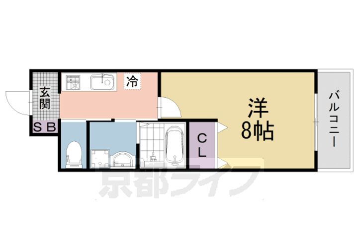滋賀県大津市穴太２丁目 唐崎駅 1K アパート 賃貸物件詳細