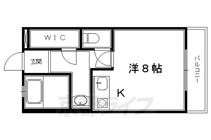 京都府京都市東山区泉涌寺東林町 東福寺駅 ワンルーム マンション 賃貸物件詳細