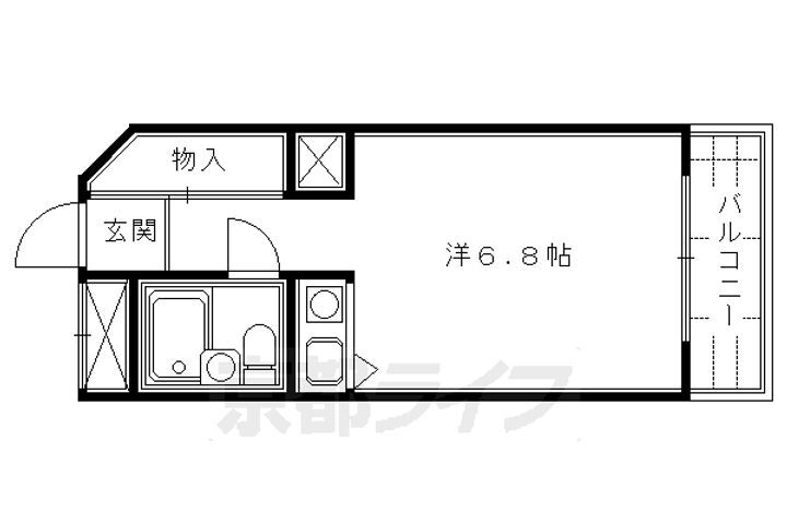 京都府京都市中京区池須町 四条駅 1K マンション 賃貸物件詳細