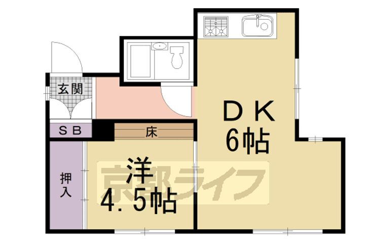 京都府京都市中京区塩屋町 烏丸御池駅 1DK マンション 賃貸物件詳細