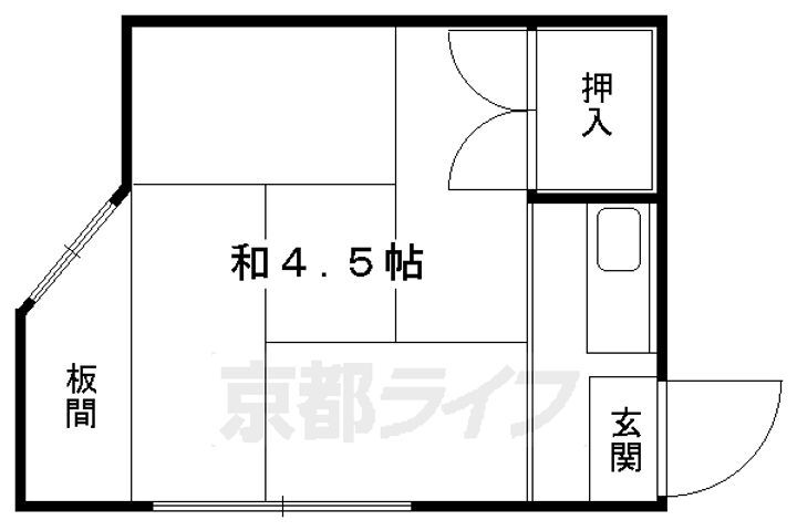 京都府京都市中京区観音堂町 四条駅 1K マンション 賃貸物件詳細