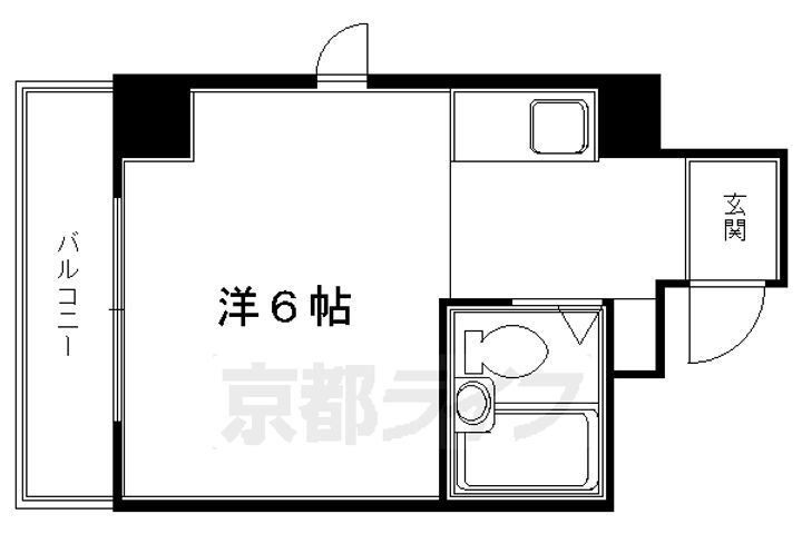 京都府京都市中京区西ノ京南聖町 二条駅 1K マンション 賃貸物件詳細
