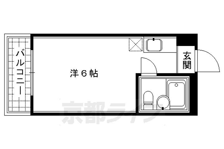 京都府京都市中京区壬生馬場町 二条駅 1K マンション 賃貸物件詳細