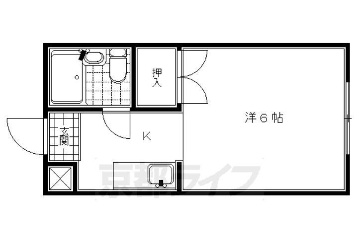 京都府京都市下京区西若松町 京都駅 1K マンション 賃貸物件詳細