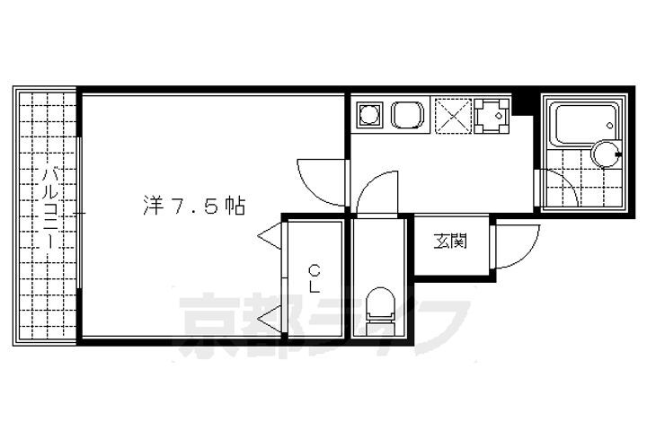 京都府京都市中京区三坊猪熊町北組 二条城前駅 1K マンション 賃貸物件詳細