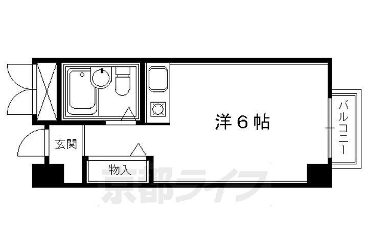 京都府京都市中京区大文字町 神宮丸太町駅 ワンルーム マンション 賃貸物件詳細