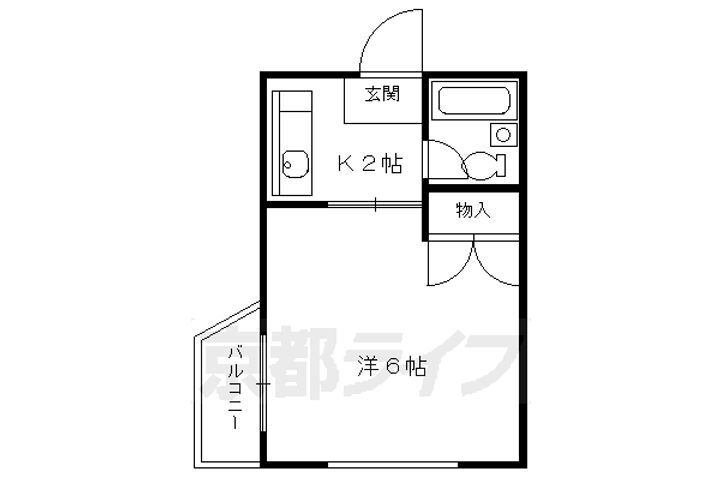 京都府京都市中京区達磨町 京都市役所前駅 1K マンション 賃貸物件詳細