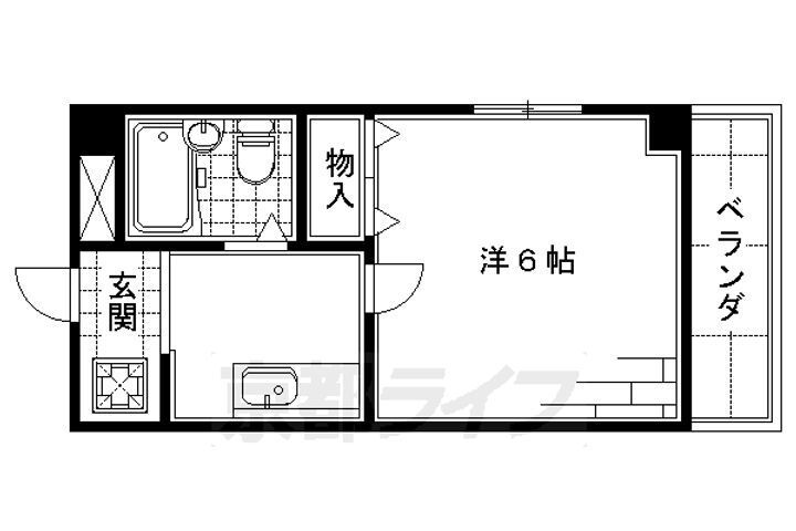 京都府京都市伏見区桃山町鍋島 桃山御陵前駅 1K マンション 賃貸物件詳細