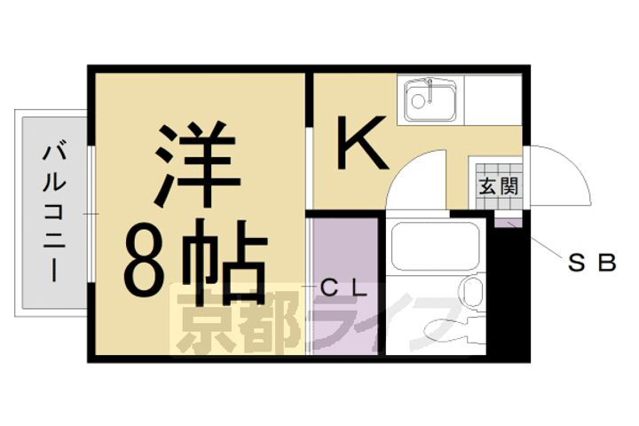 京都府京都市伏見区淀新町 淀駅 1K マンション 賃貸物件詳細