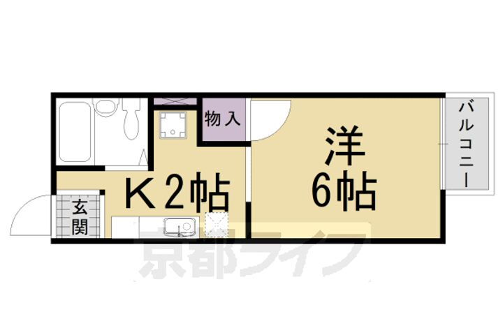 京都府京都市伏見区淀池上町 淀駅 1K マンション 賃貸物件詳細