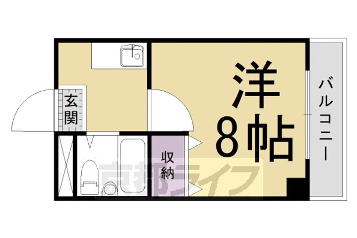 京都府京都市伏見区向島東定請 向島駅 1K マンション 賃貸物件詳細