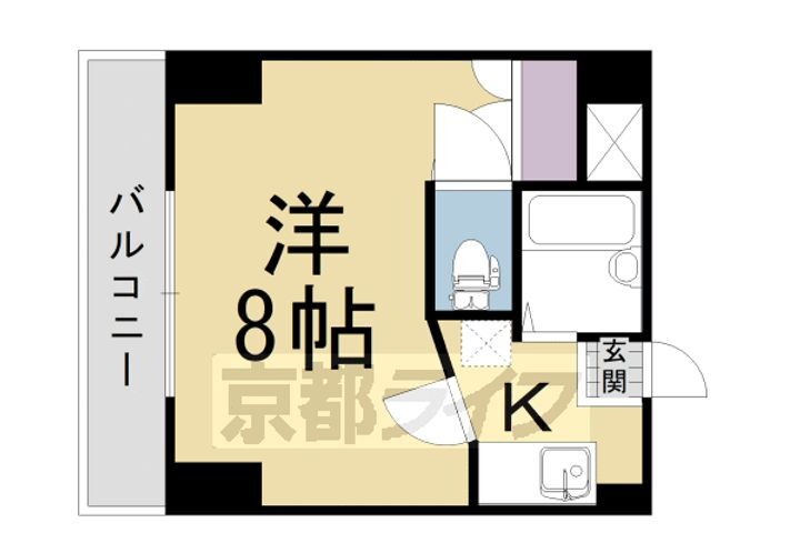 京都府京都市伏見区向島東定請 向島駅 1K マンション 賃貸物件詳細